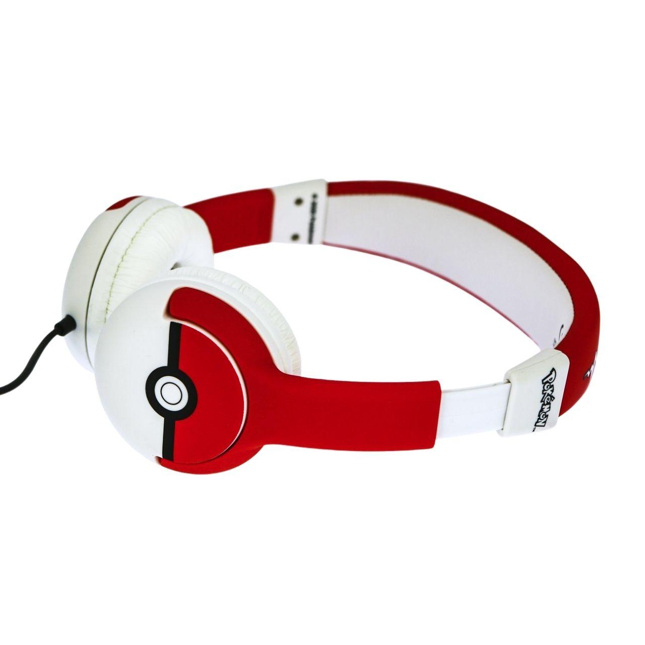Pokemon Pokeball Kids Headphones - childrensheadphones.co.uk