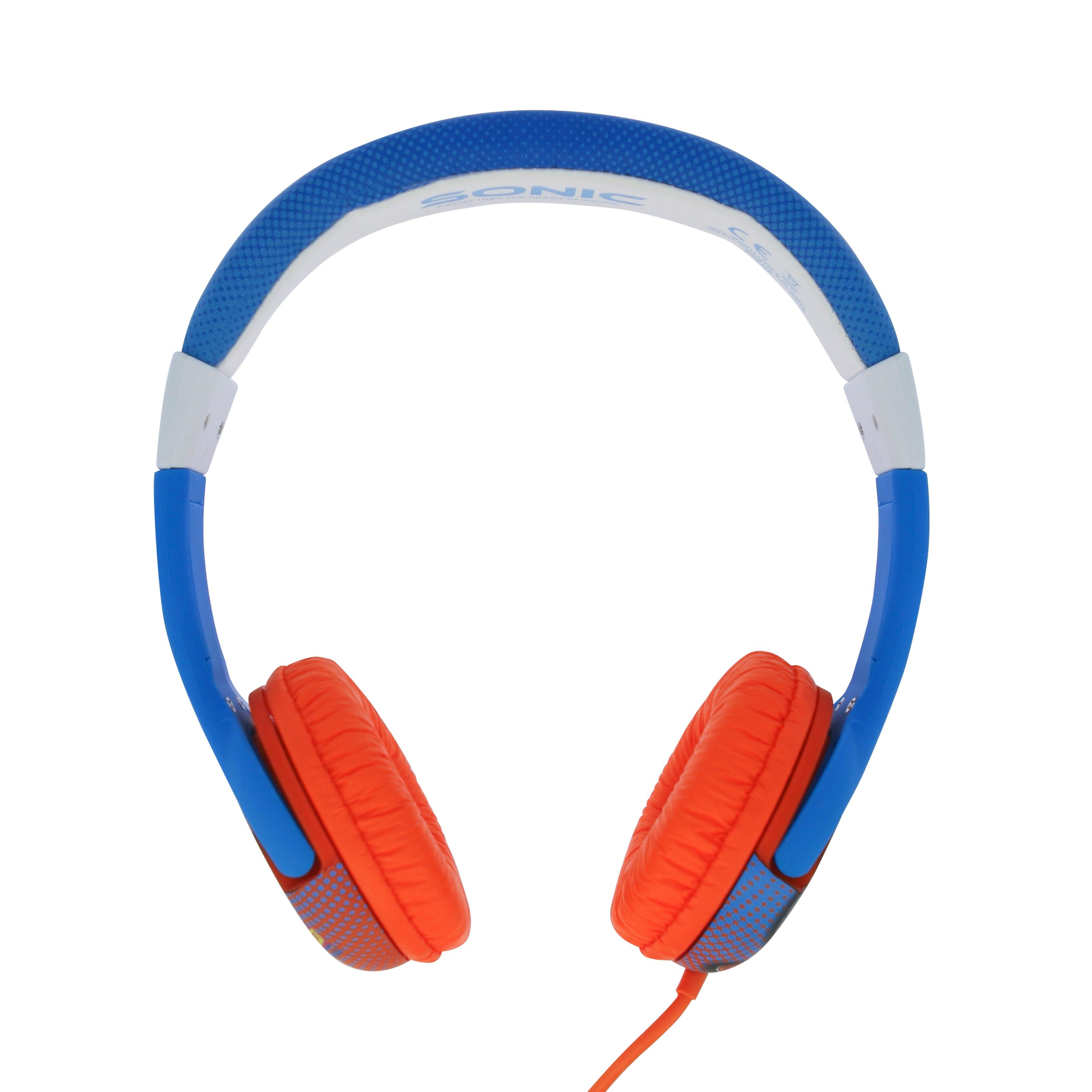 SEGA Sonic The Hedgehog Kids Headphones - childrensheadphones.co.uk