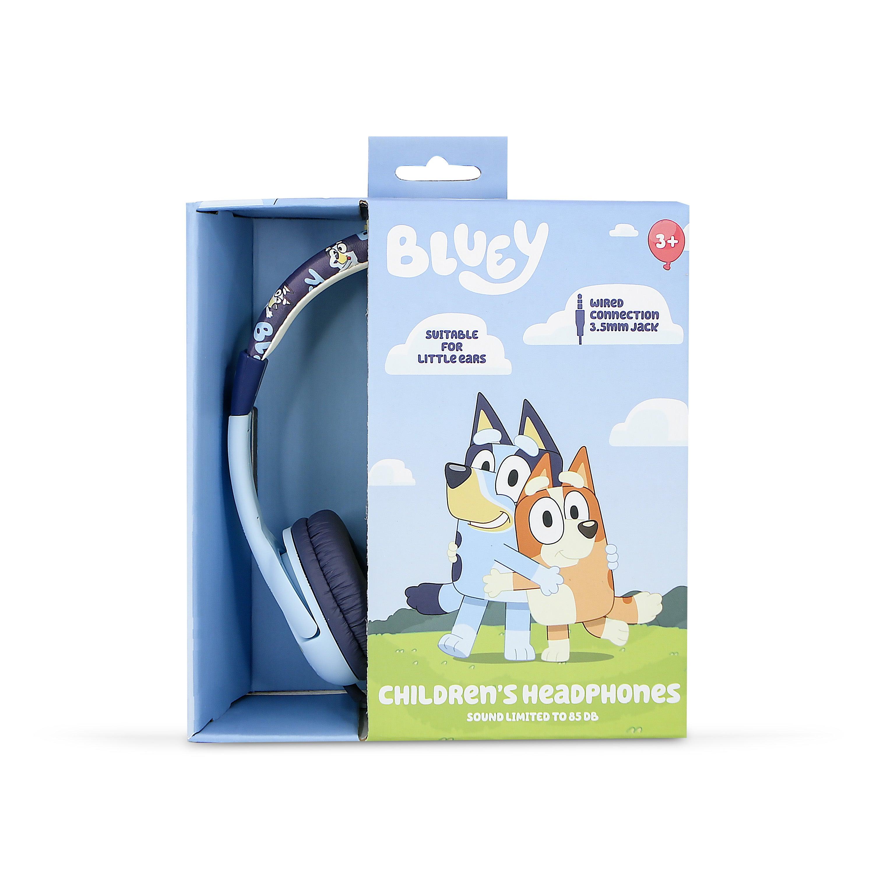 Bluey Wired Kids Headphones - childrensheadphones.co.uk