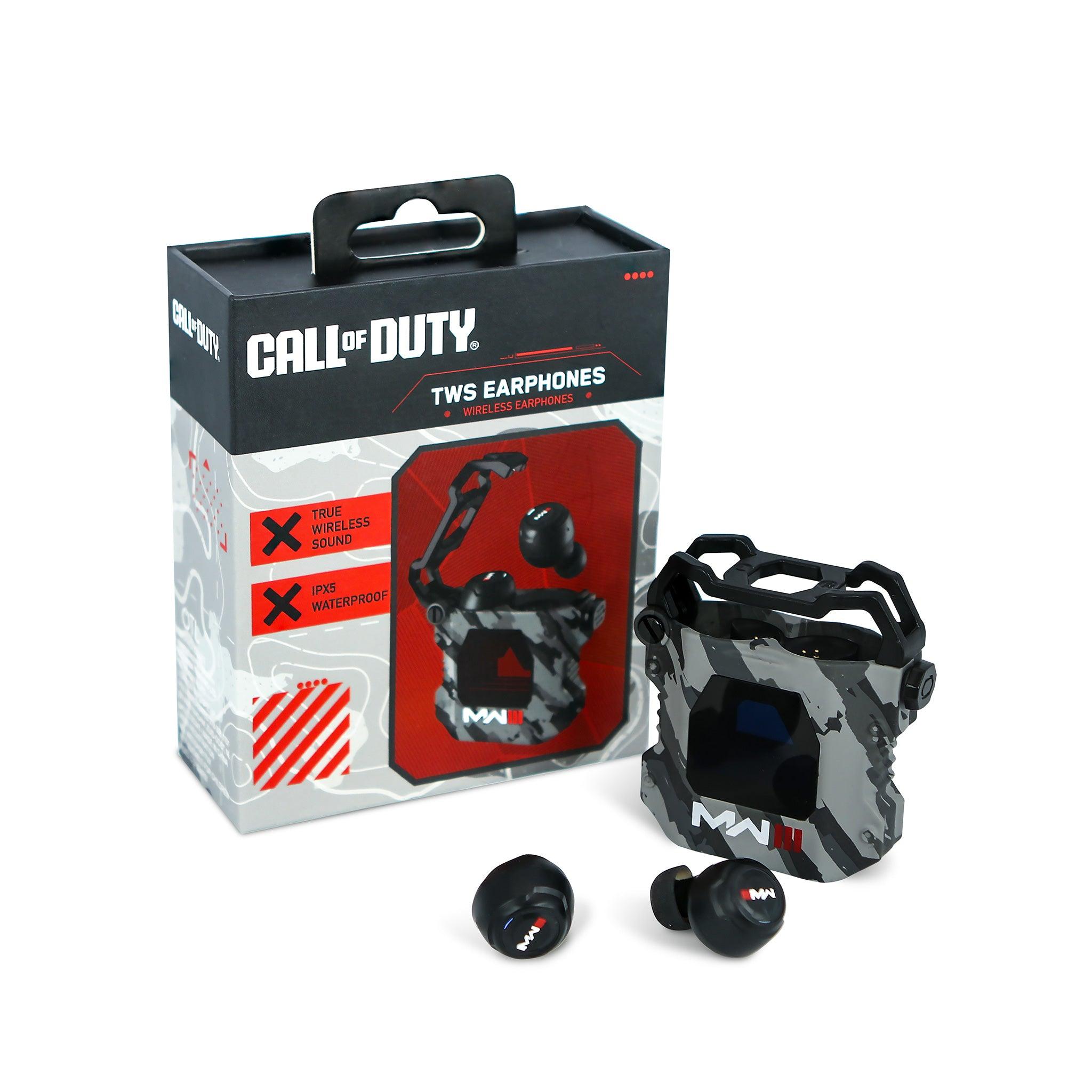 Auriculares Inalámbricos Bluetooth Call of Duty MWIII Black Camo