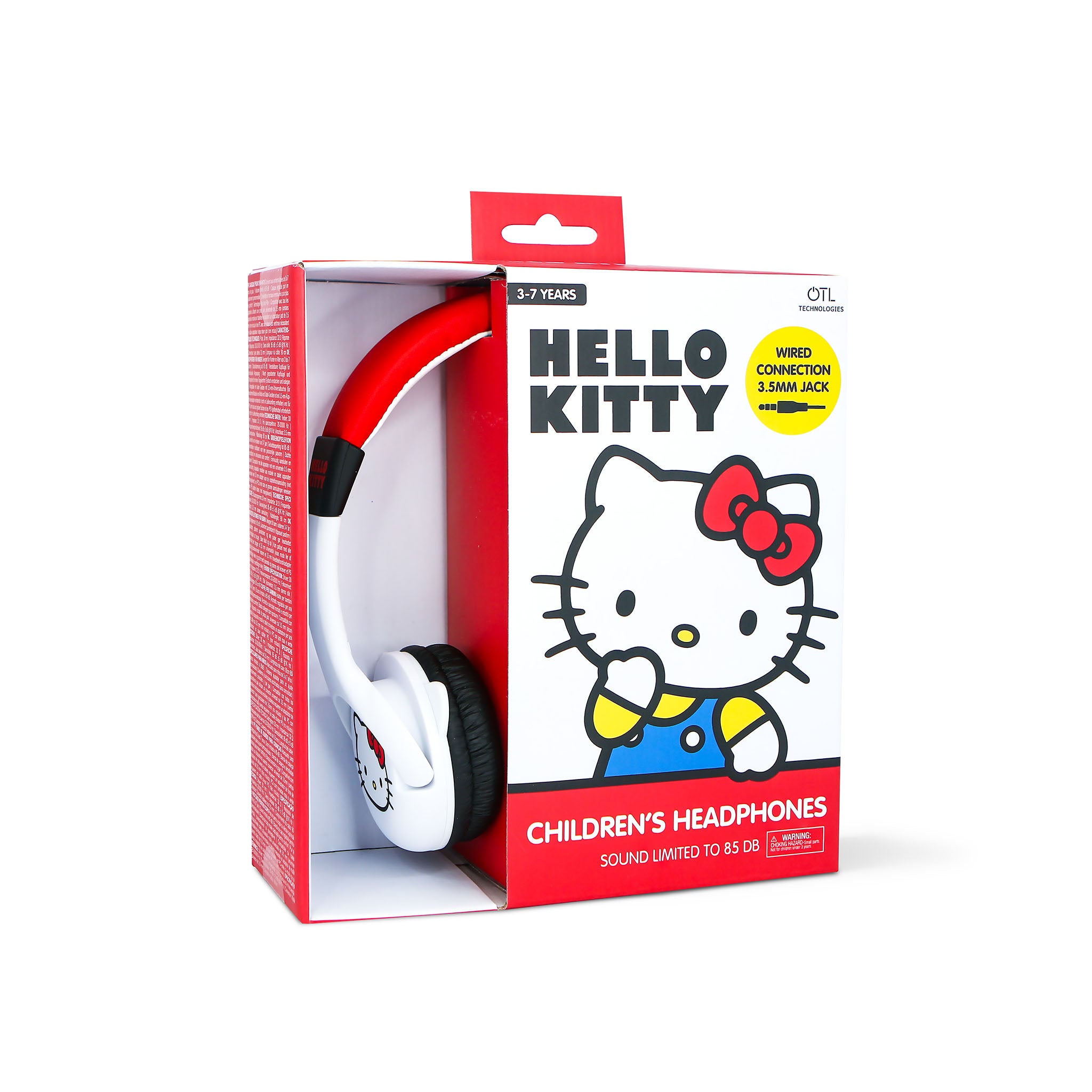Hello Kitty Classic Kids Wired Headphones with Ears