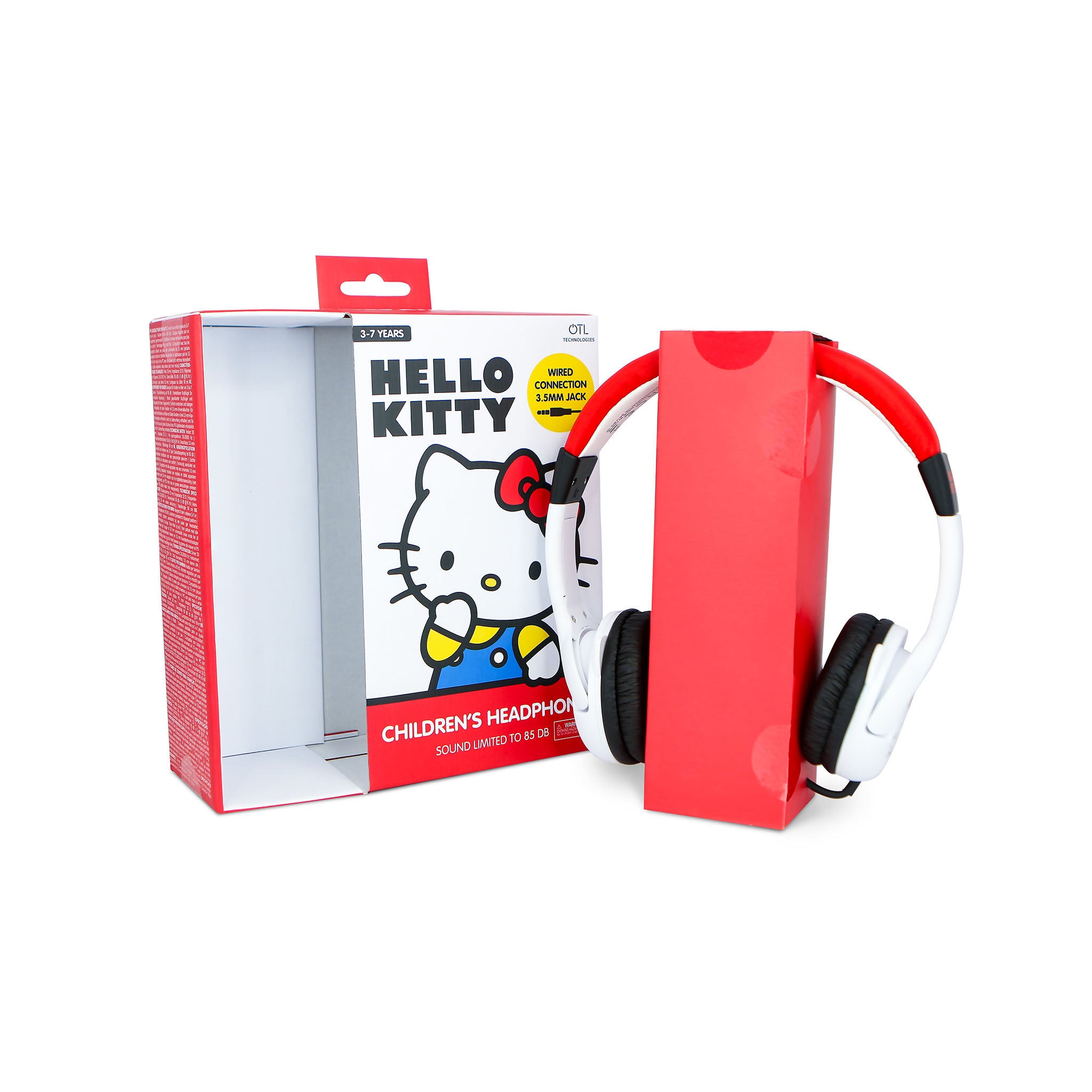 Hello Kitty Kids Wired Headphones with Ears