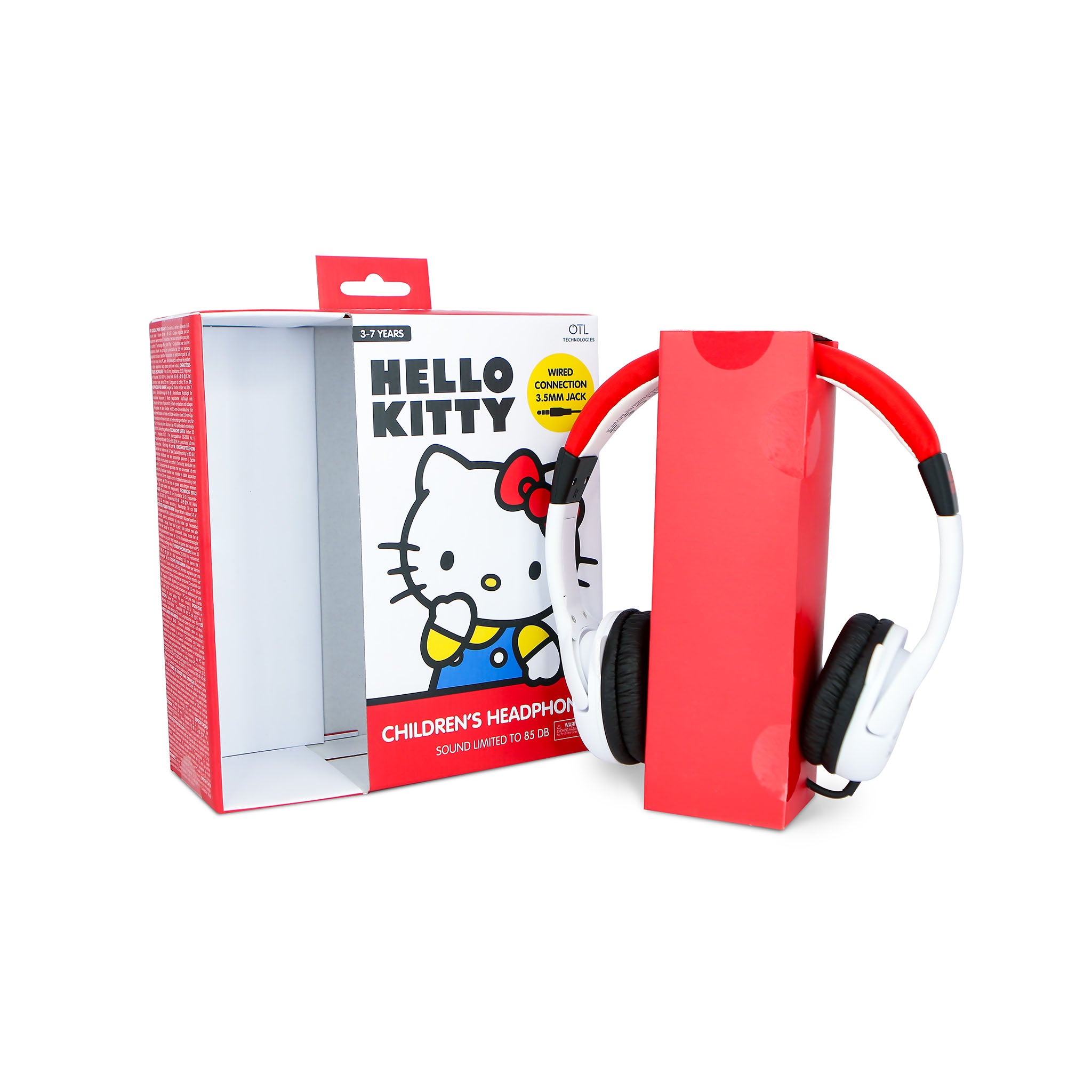 Hello Kitty Classic Kids Wired Headphones with Ears