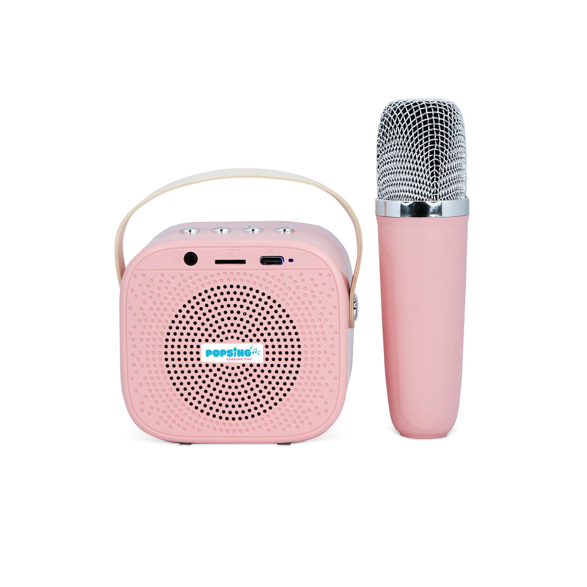 Hello Kitty PopSing LED Light-Up Wireless Karaoke Speaker & Microphone