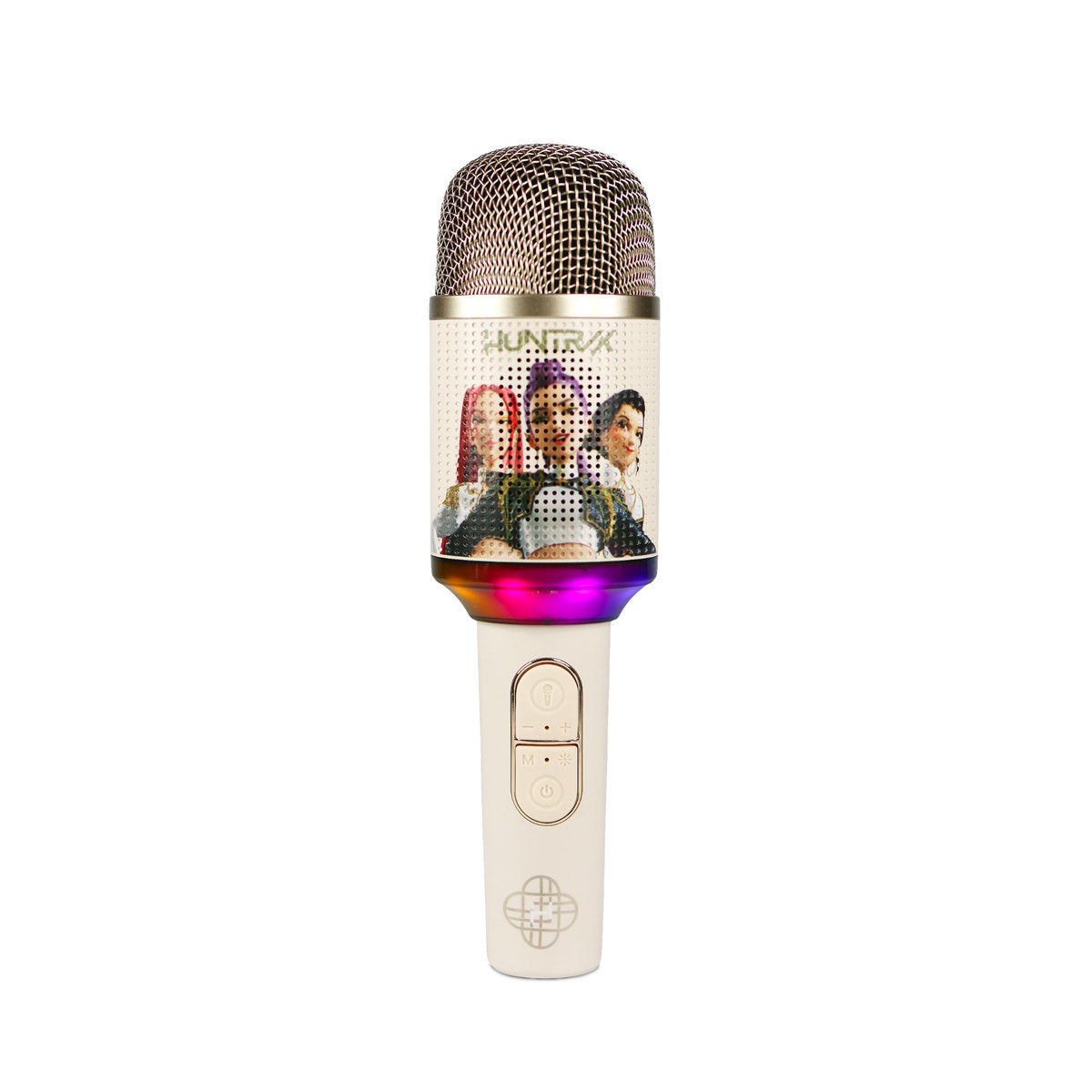 K-Pop Demon Hunters HUNTR/X Golden PopSing KP9 LED Wireless Karaoke Microphone