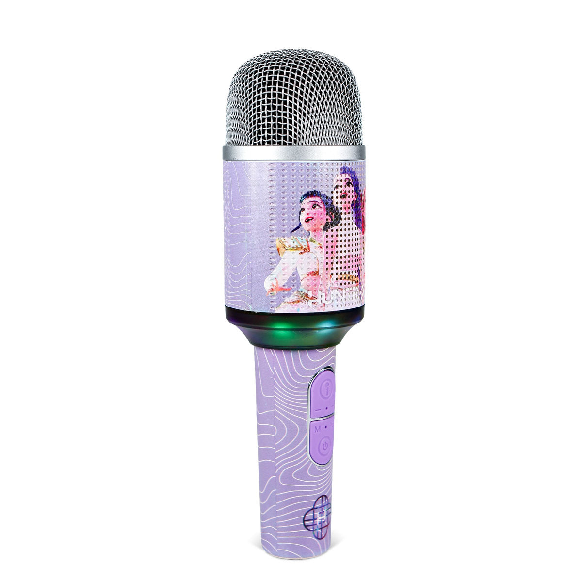 K-Pop Demon Hunters HUNTR/X PopSing KP9 LED Wireless Karaoke Microphone