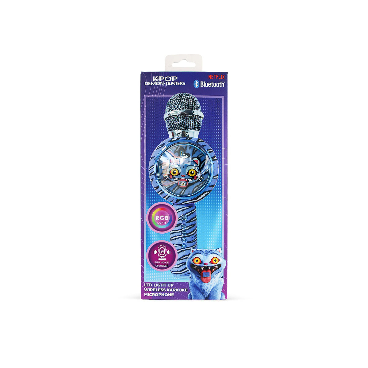 K-Pop Demon Hunters Derpy PopSing LED Light Up Wireless Karaoke Microphone