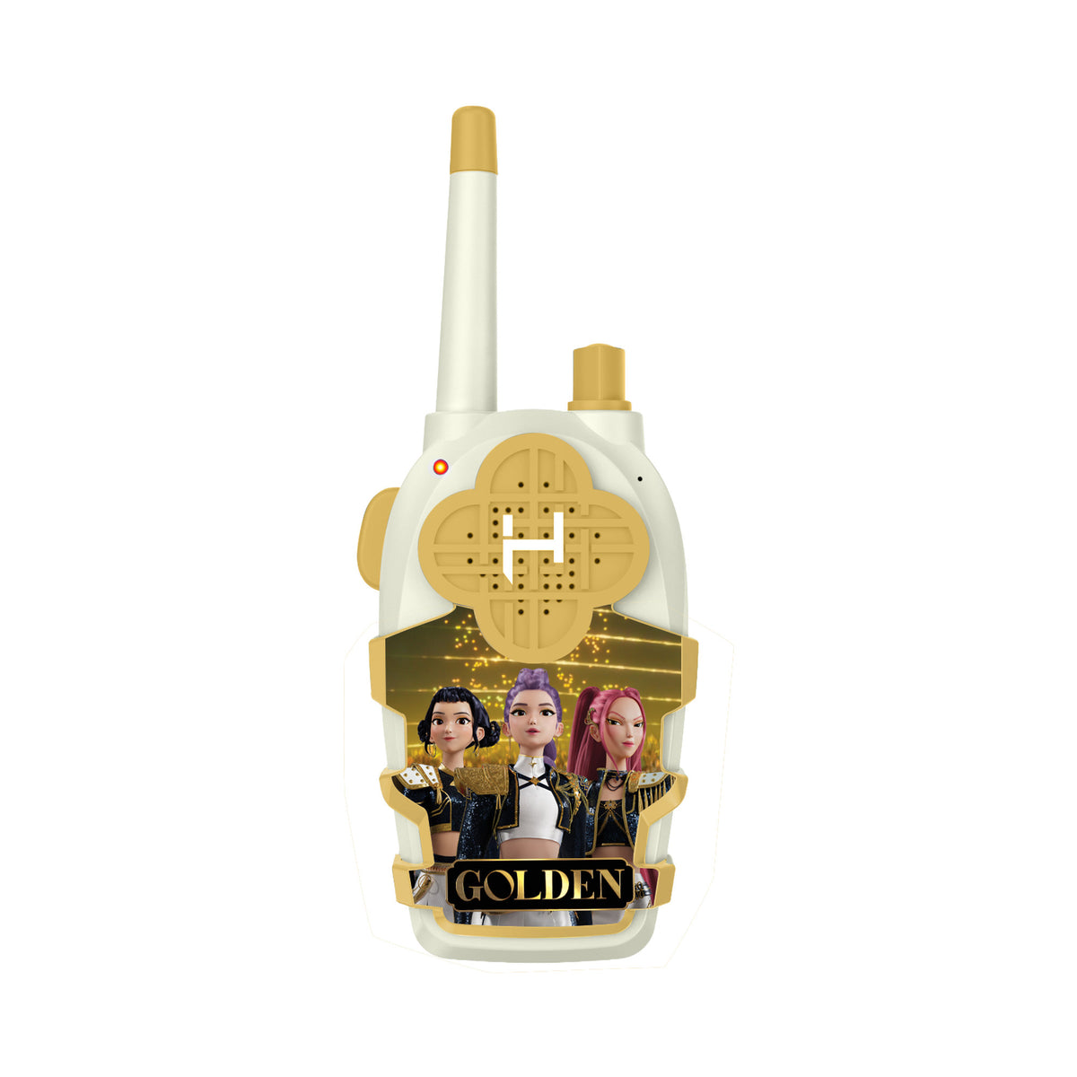 KPop Demon Hunters Golden Cream & Gold Walkie Talkie Set