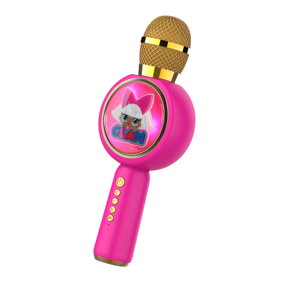 LOL Surprise! Popsing Microfono Karaoke Rosa - Con Luci LED, Cambia Voce, Bluetooth, Per Bambine - Foto 8