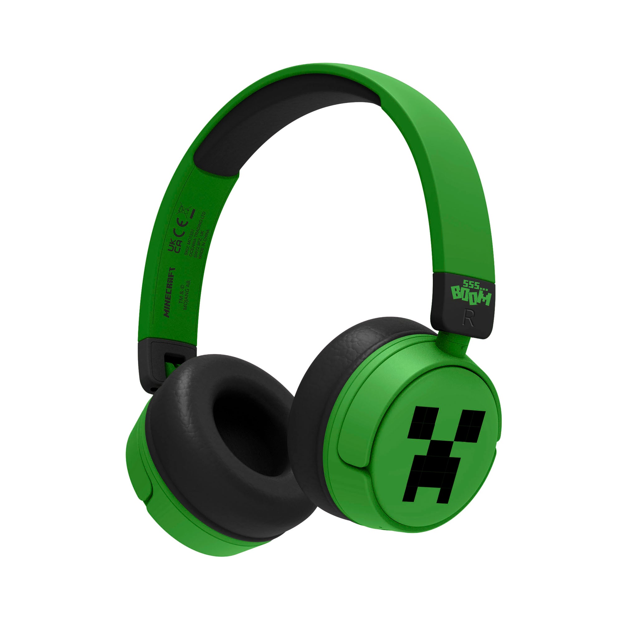 Minecraft Creeper Kids Wireless Headphones