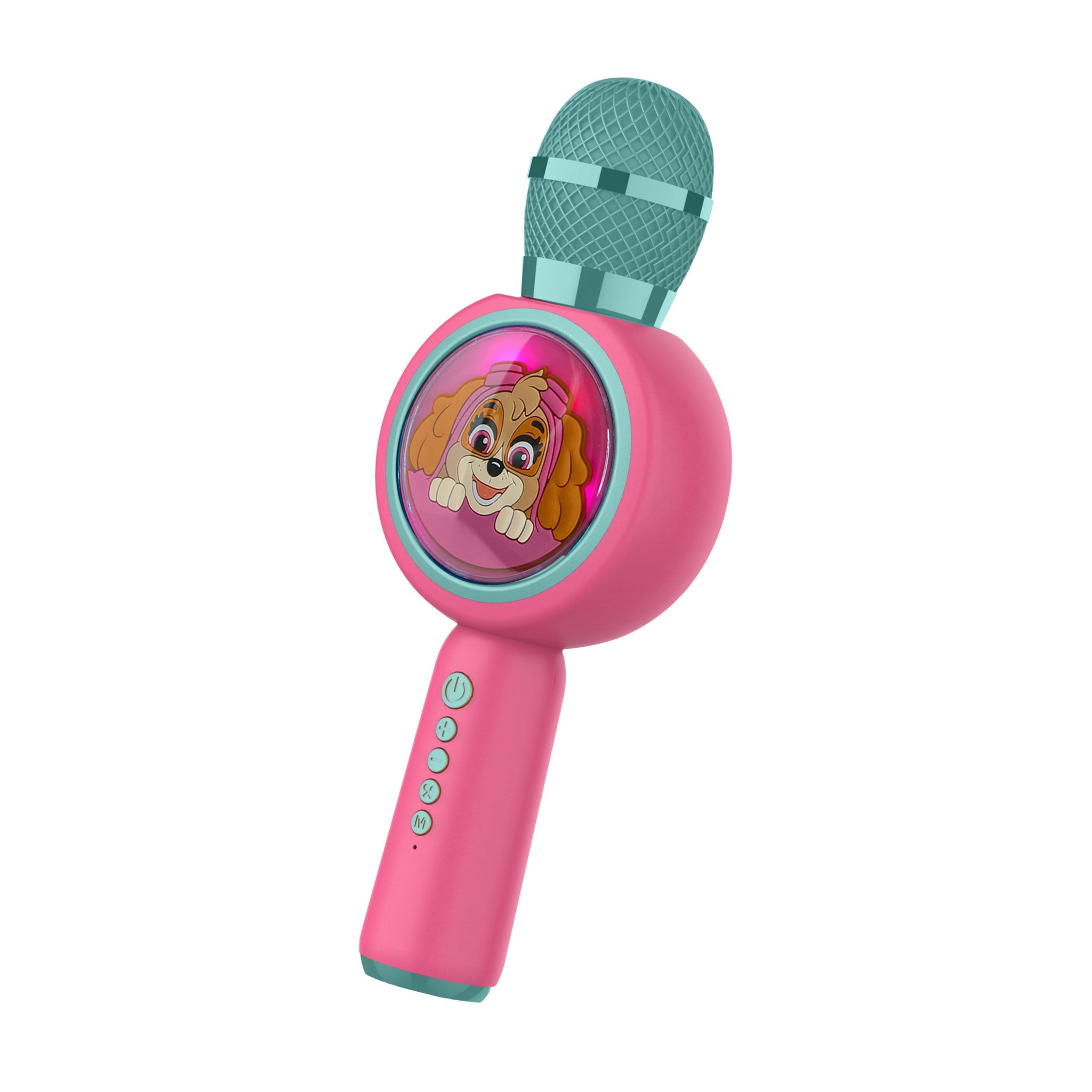 PAW Patrol Skye PopSing LED Light Up Wireless Karaoke Microphone