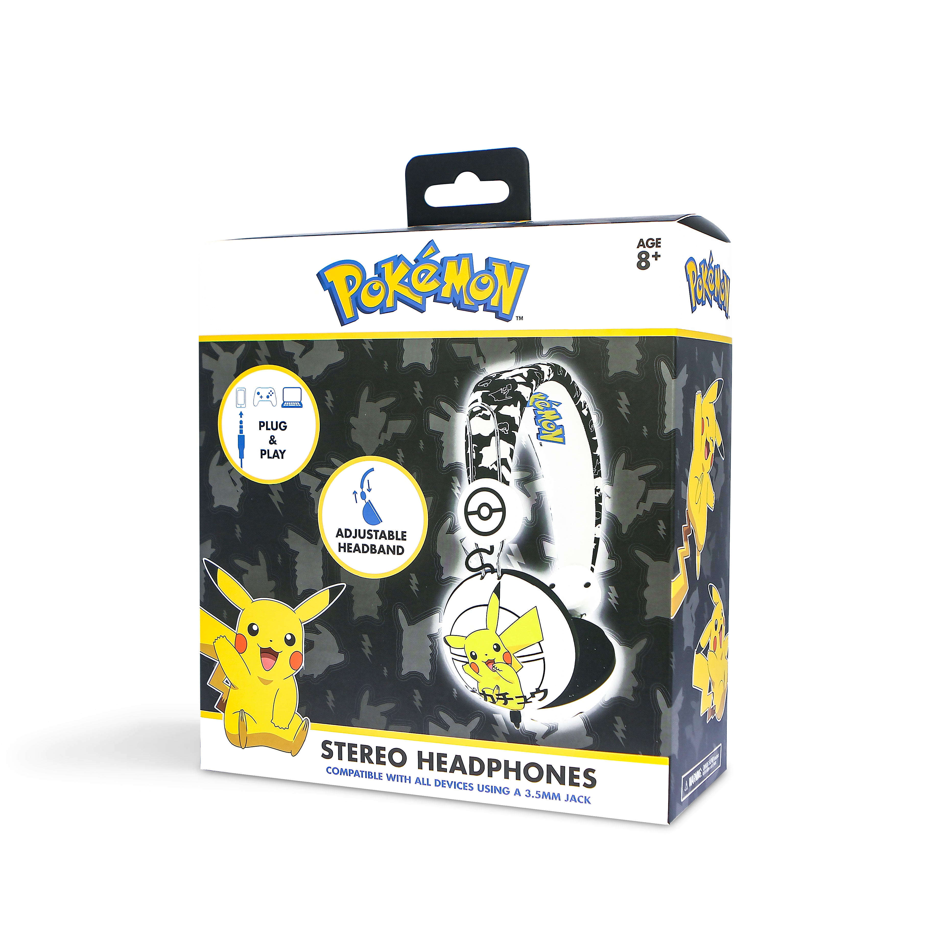 Pokémon Japanese Pikachu Teen Wired Headphones