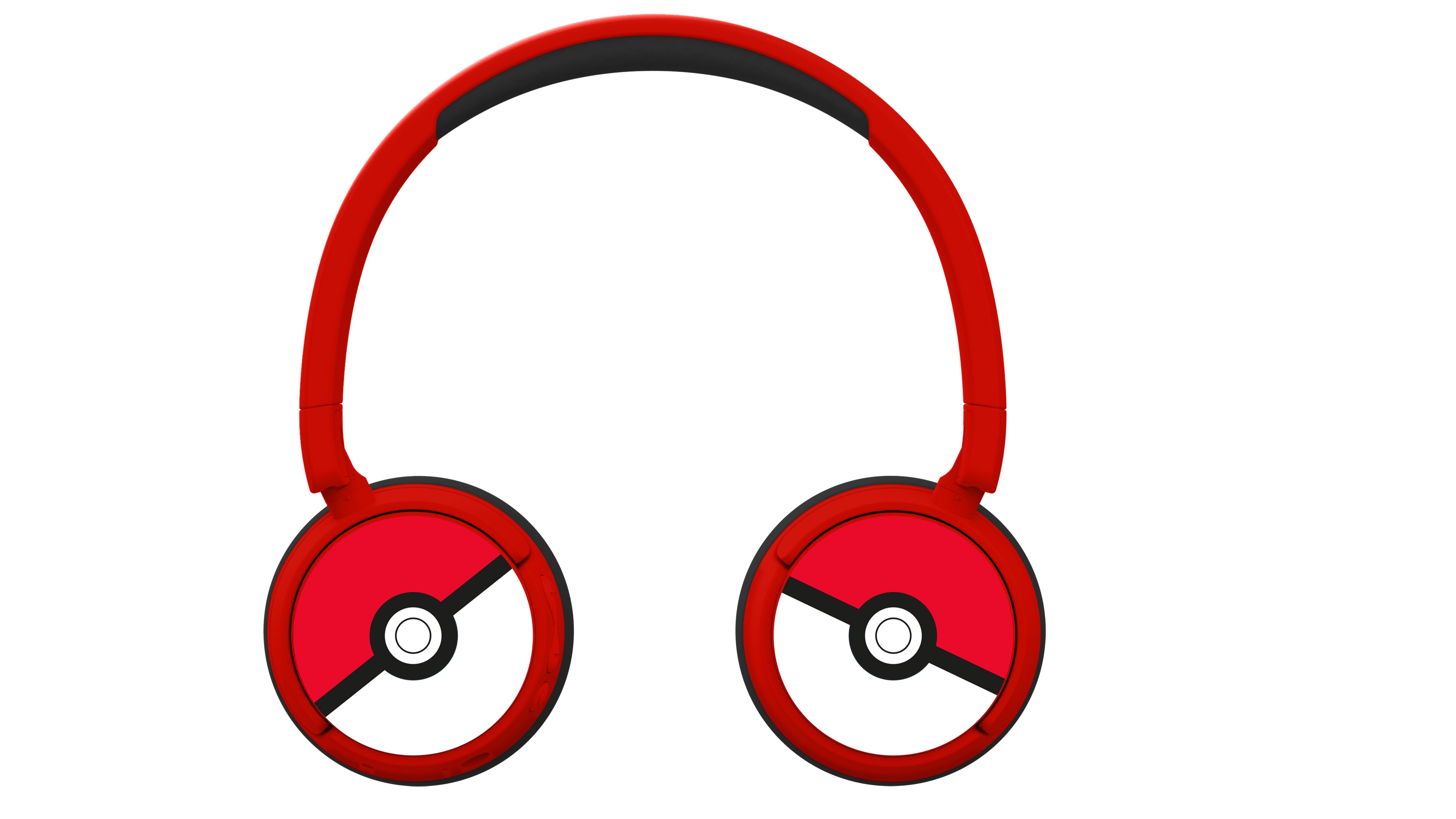 Pokemon Pokeball Wireless Headphones - Red