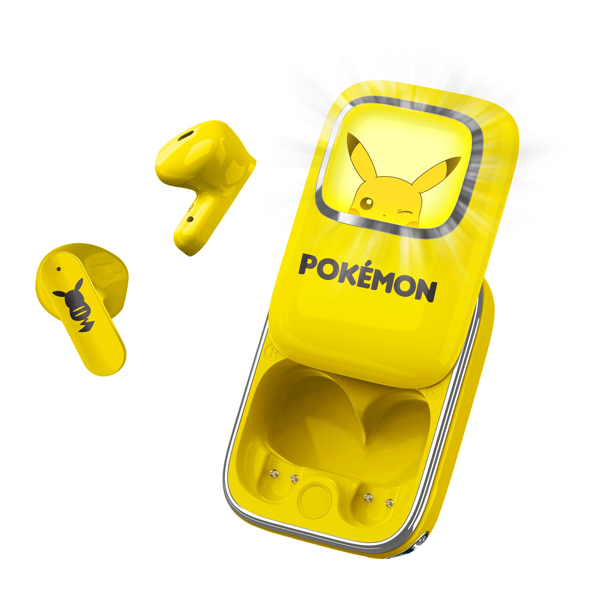 Pokémon Pikachu Slide TWS Earphones -Yellow