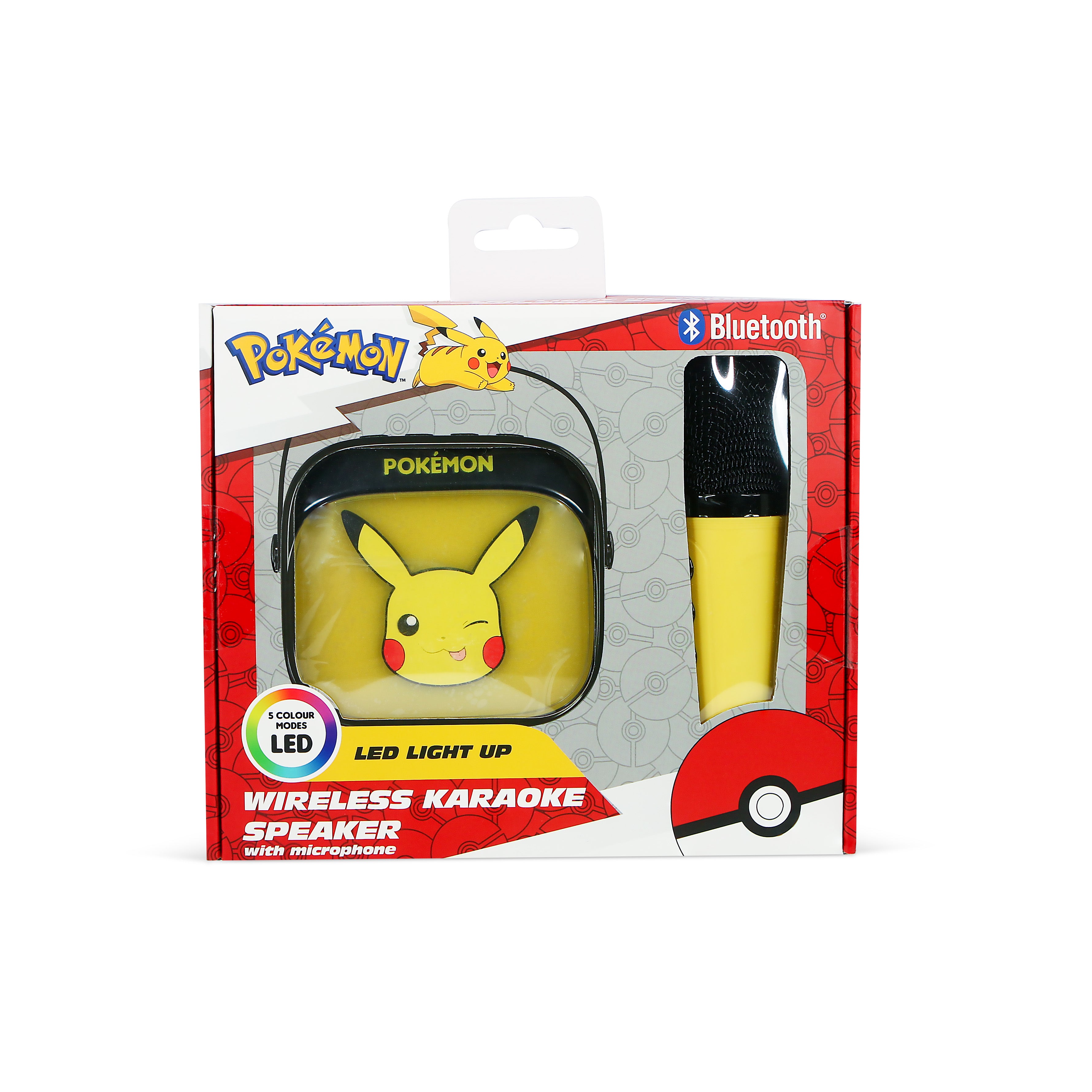 Pokémon Pikachu PopSing LED Light-Up Wireless Karaoke Speaker & Microphone