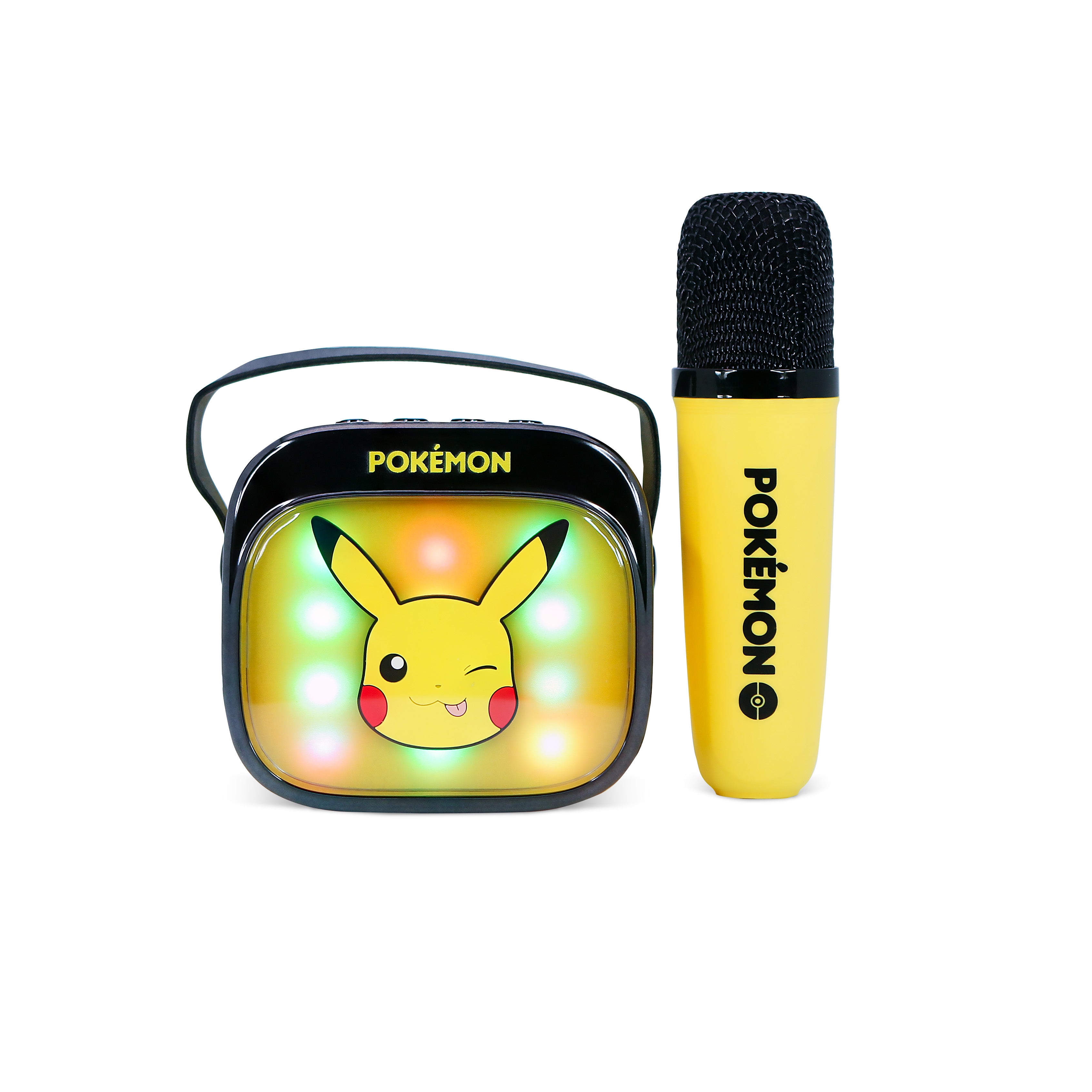 Pokémon Pikachu PopSing LED Light-Up Wireless Karaoke Speaker & Microphone