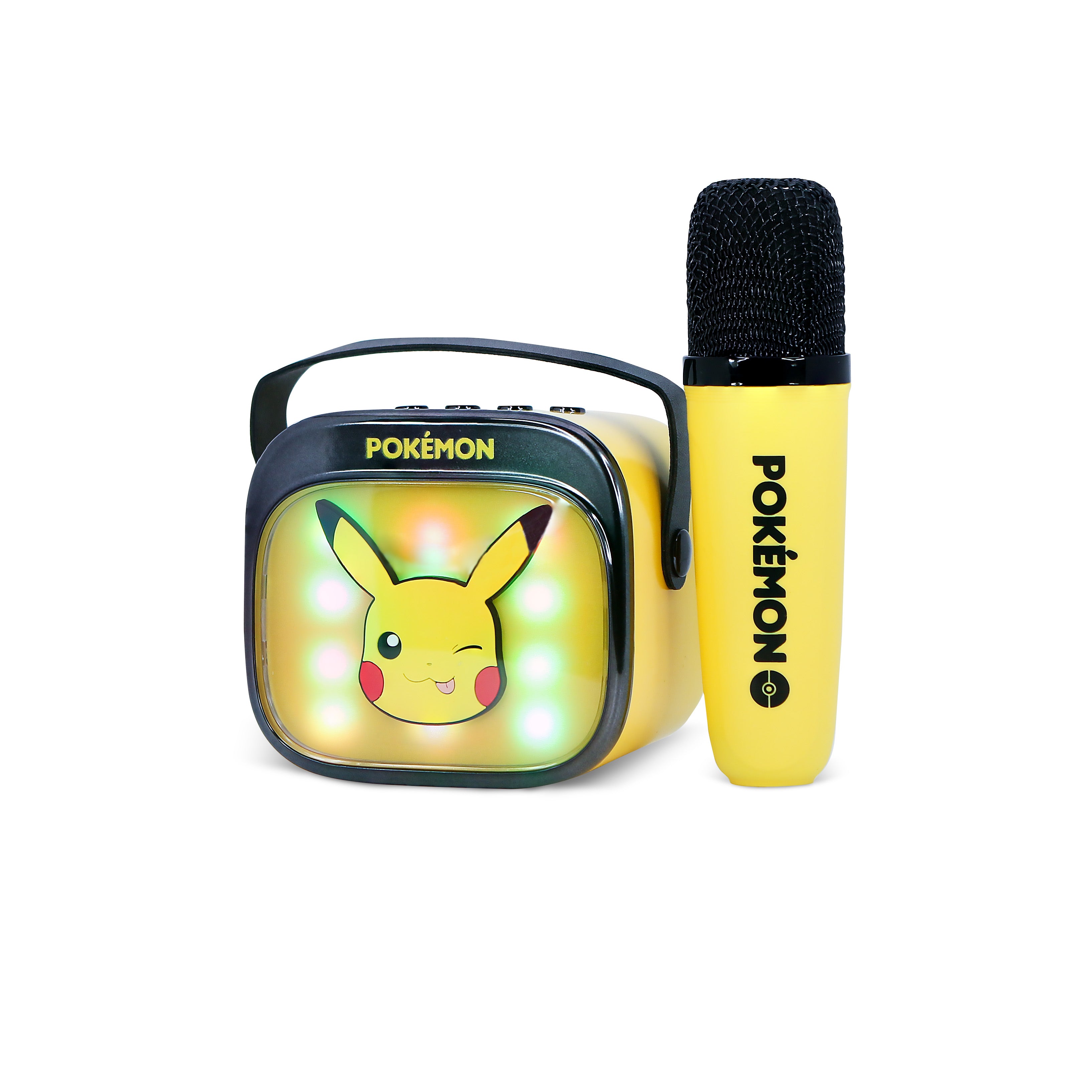 Pokémon Pikachu PopSing LED Light-Up Wireless Karaoke Speaker & Microphone