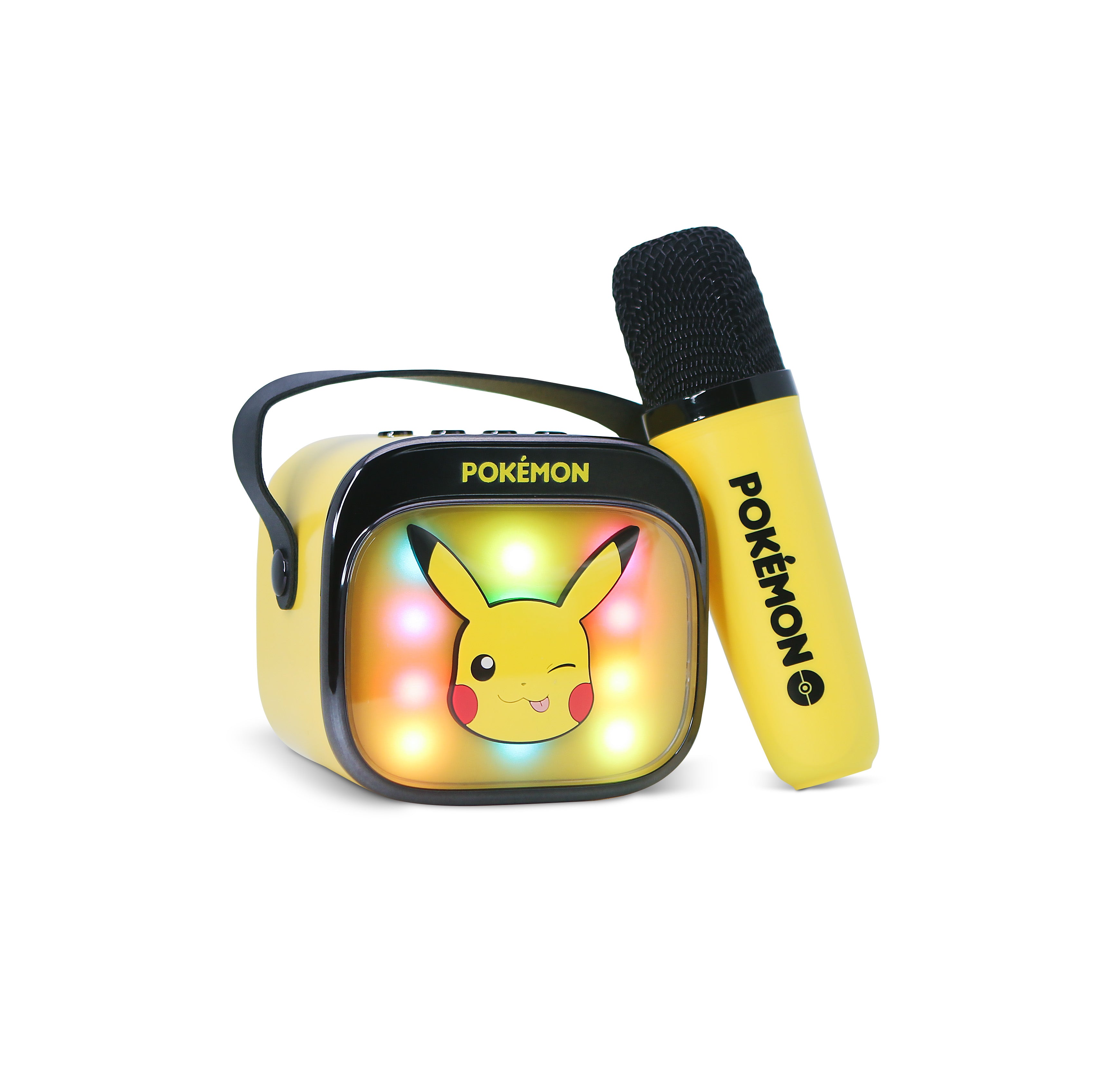 Pokémon Pikachu PopSing LED Light-Up Wireless Karaoke Speaker & Microphone