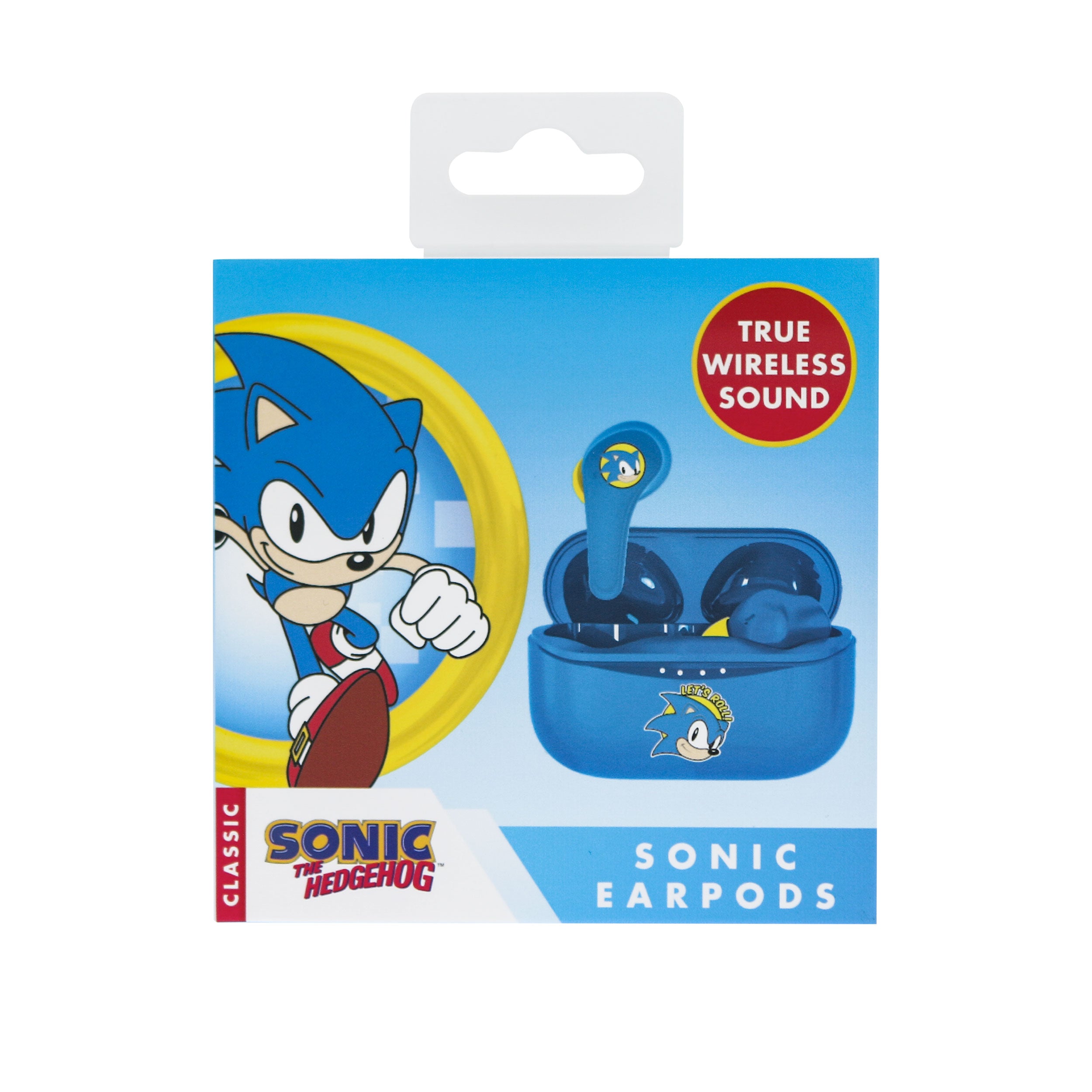 SEGA Sonic The Hedgehog TWS Earphones Blue
