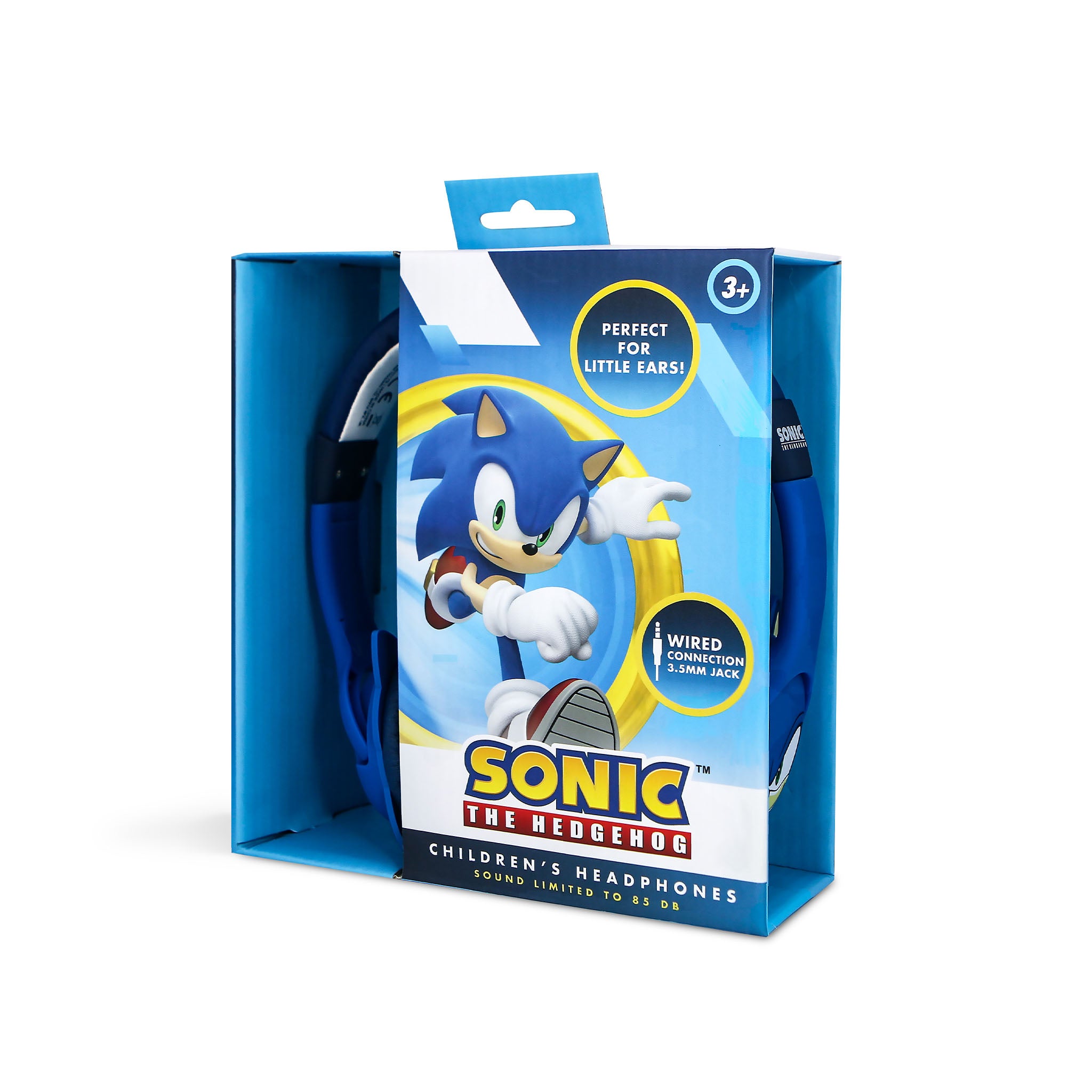 SEGA Sonic the Hedgehog Kids Headphones with Moulded Ears