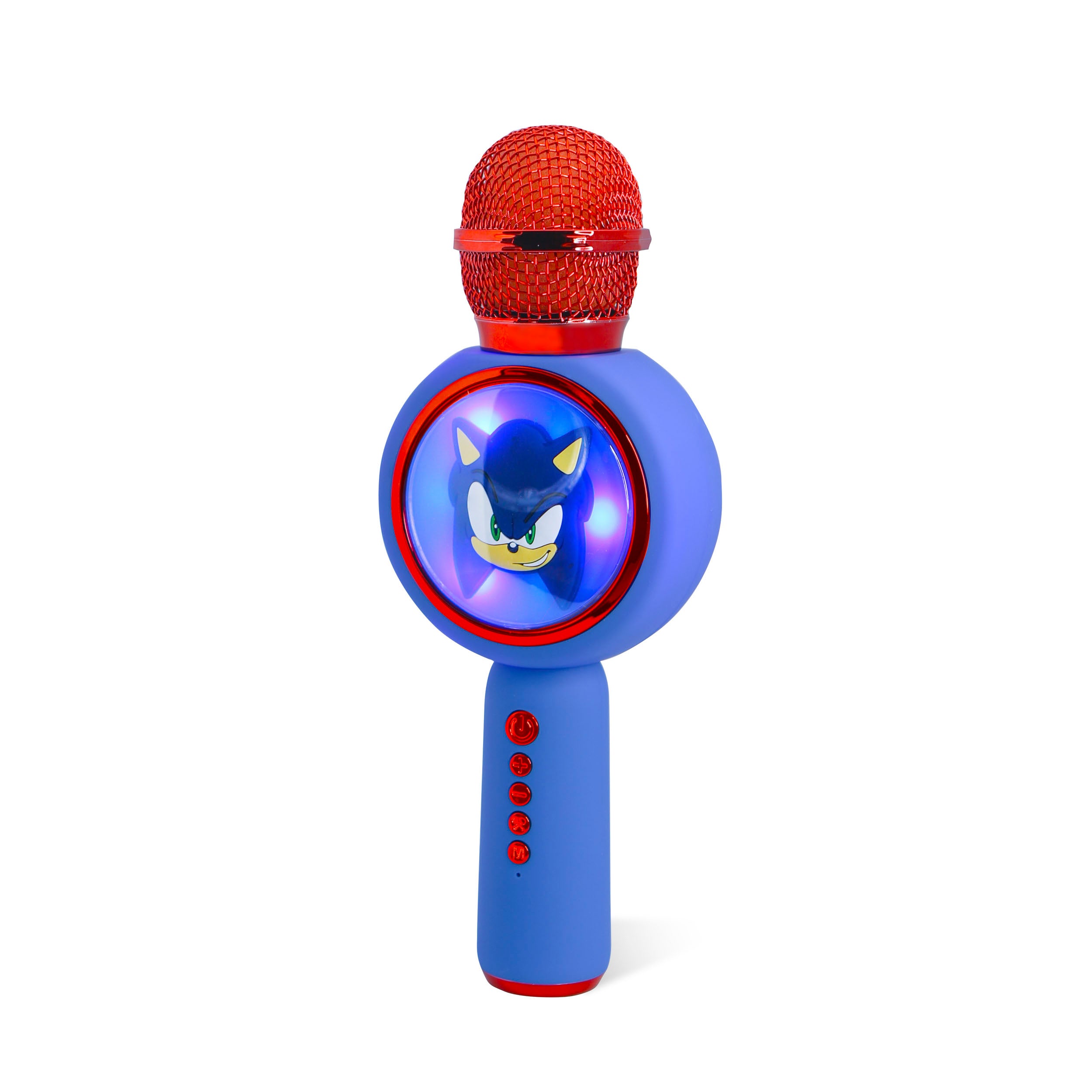 Sonic the Hedgehog PopSing LED Light Up Wireless Karaoke Microphone