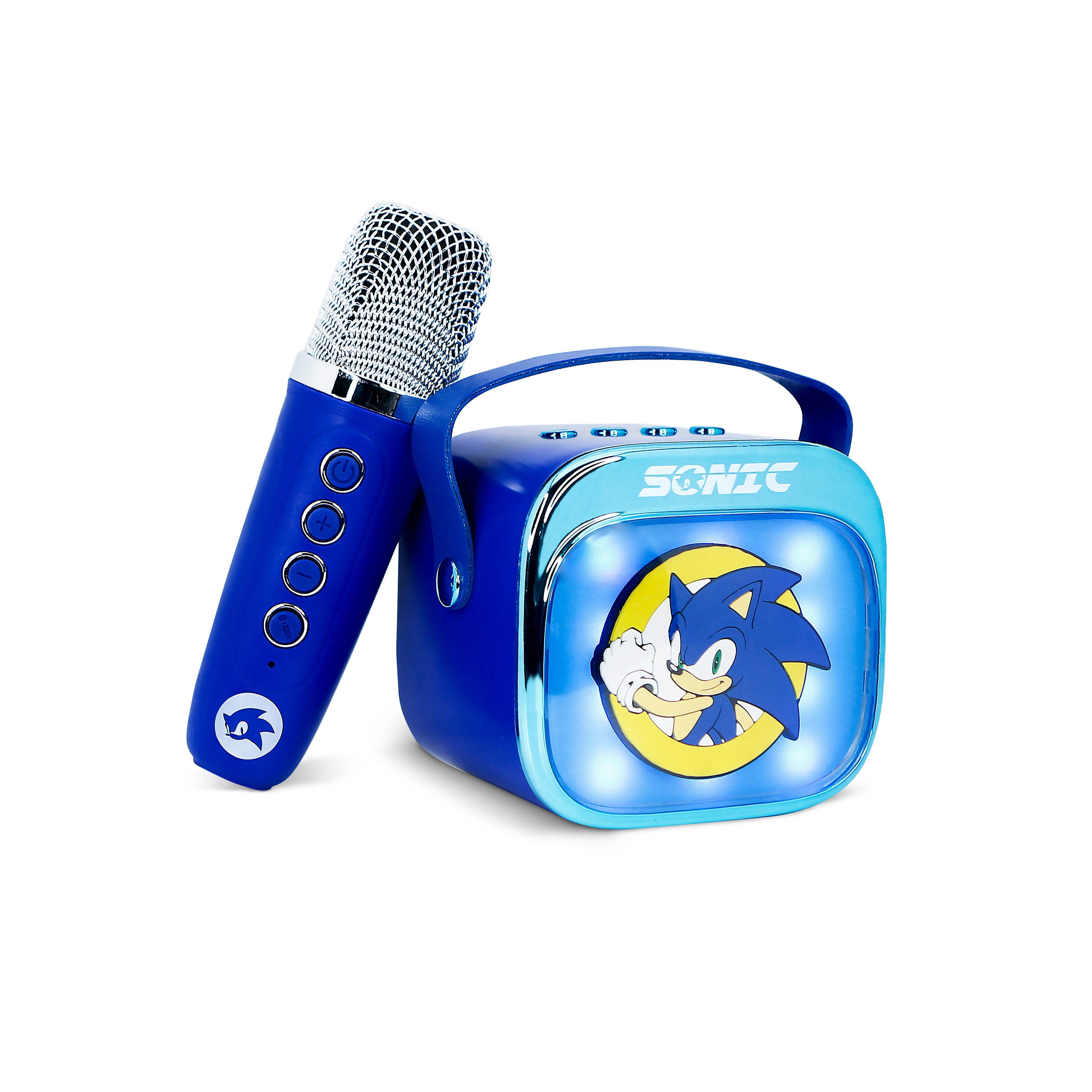 Sonic the Hedgehog PopSing LED Light-Up Wireless Karaoke Speaker & Microphone