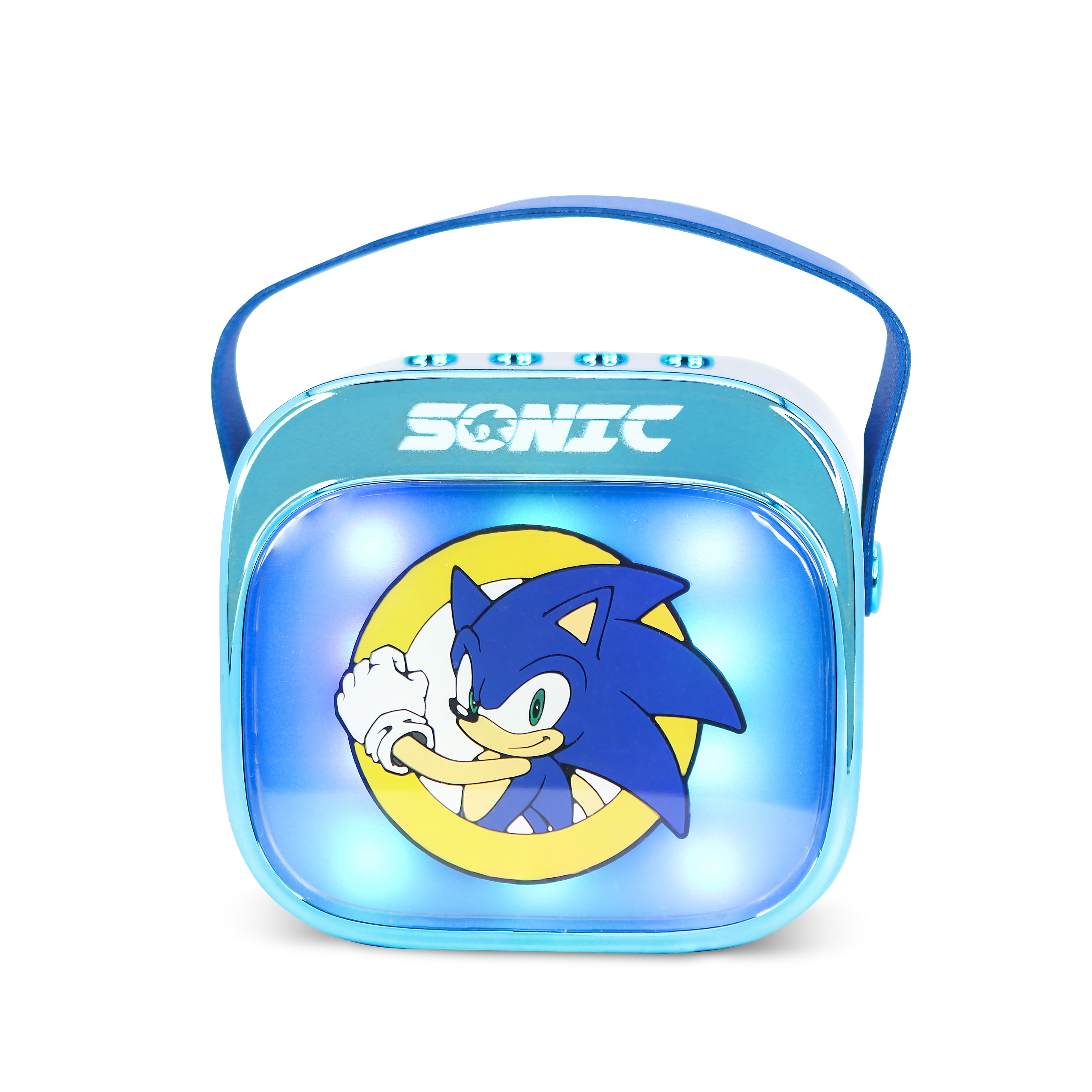 Sonic the Hedgehog PopSing LED Light-Up Wireless Karaoke Speaker & Microphone