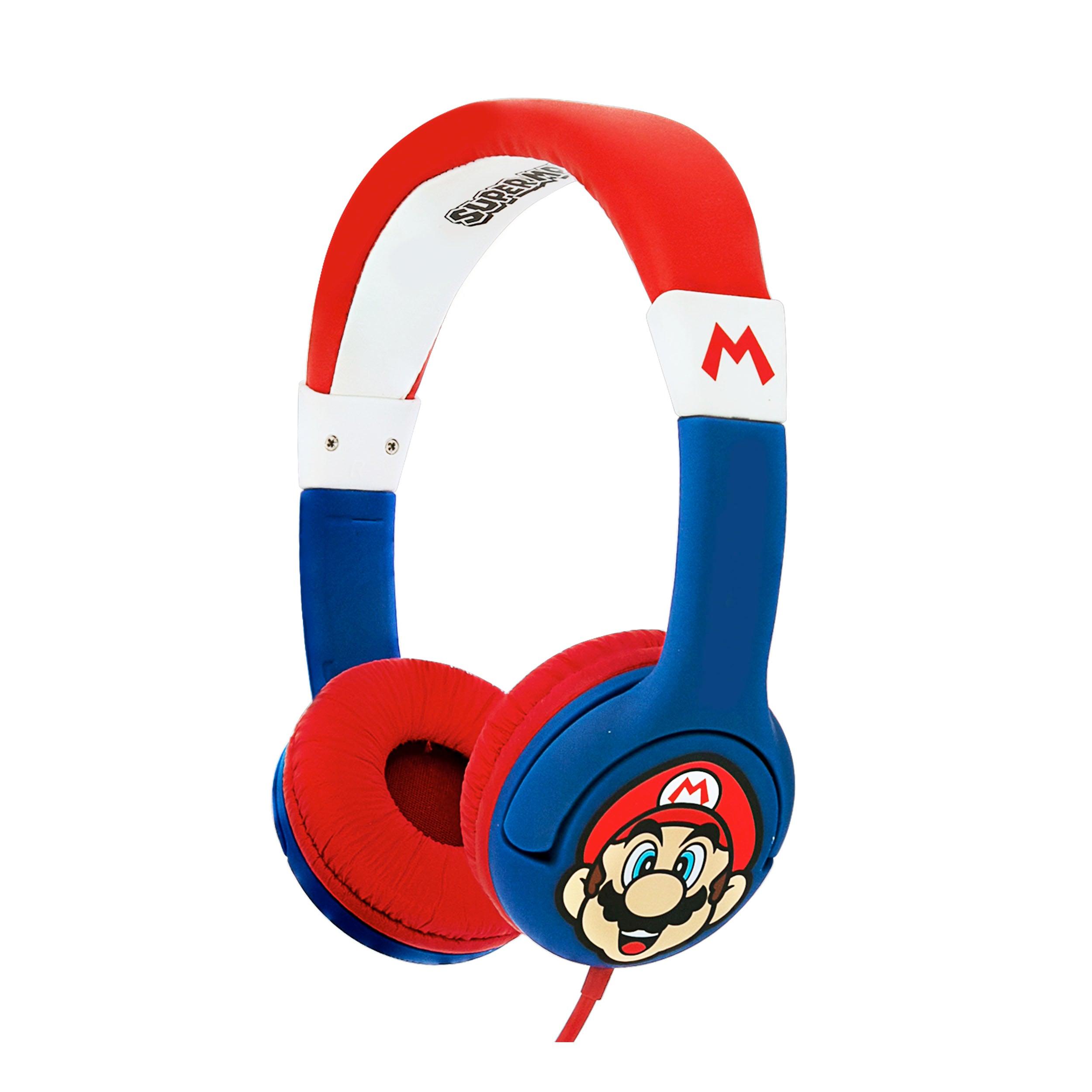 Nintendo Super Mario Kids Headphones - childrensheadphones.co.uk