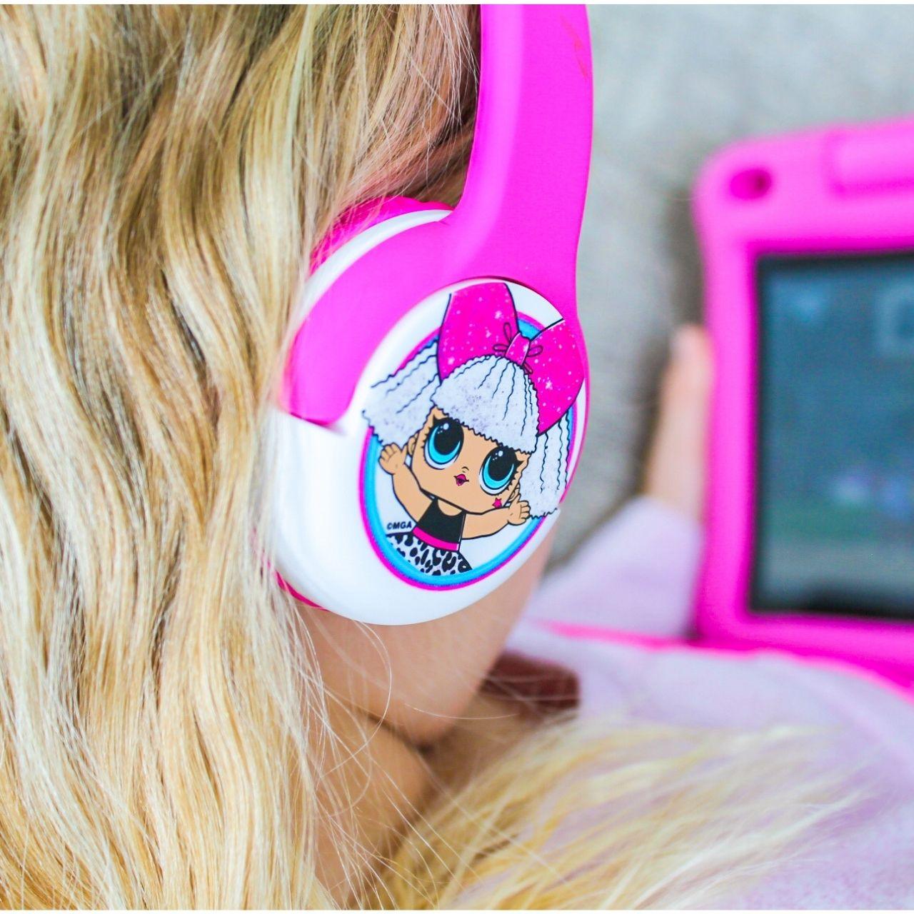 L.O.L. Surprise! My Diva Pink Kids Headphones - childrensheadphones.co.uk