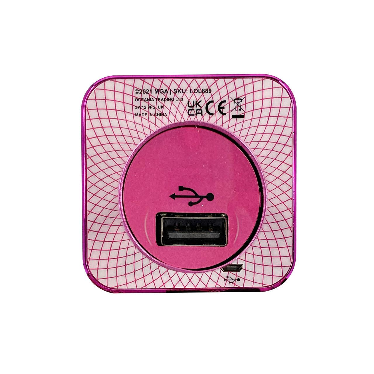 L.O.L. Suprise! My Diva Wireless Karaoke Microphone Pink - childrensheadphones.co.uk