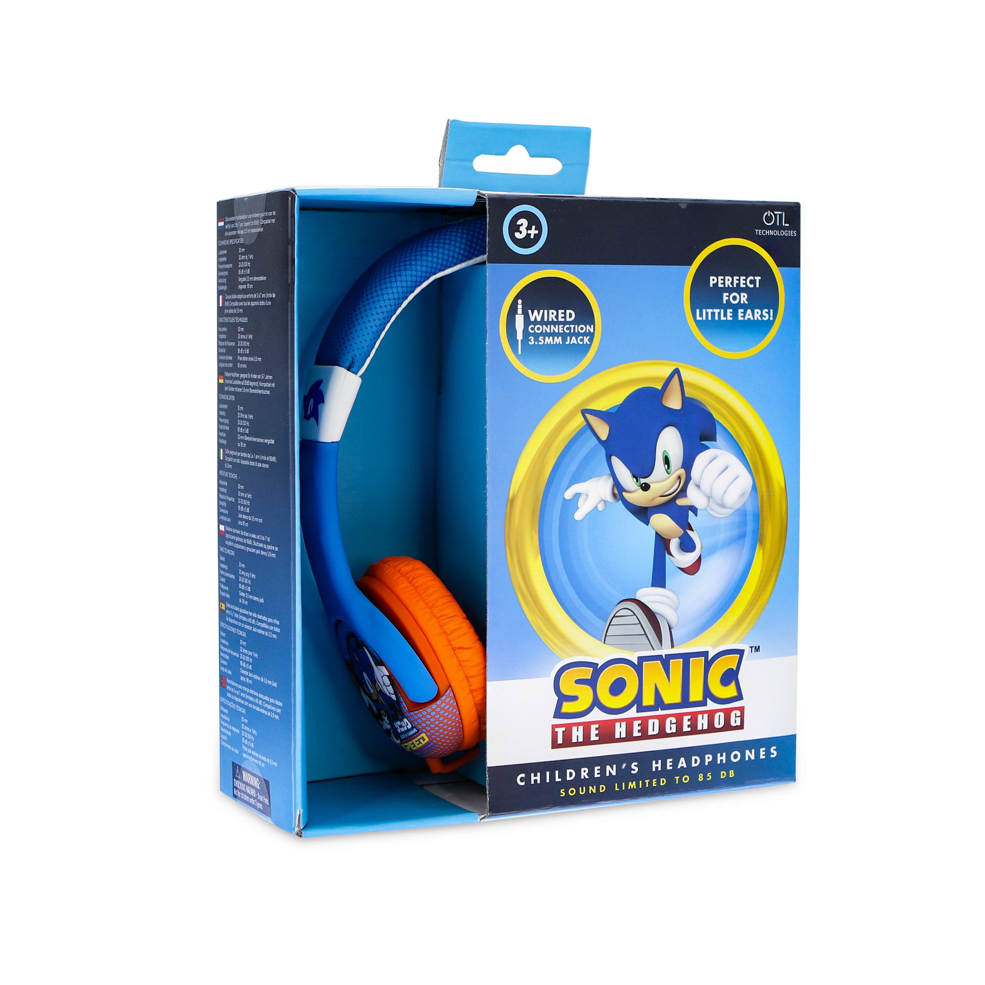 Sonic The Hedgehog Kids Wired Headphones